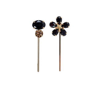 Black Diamante hair pin