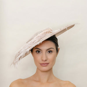 designer wedding hat