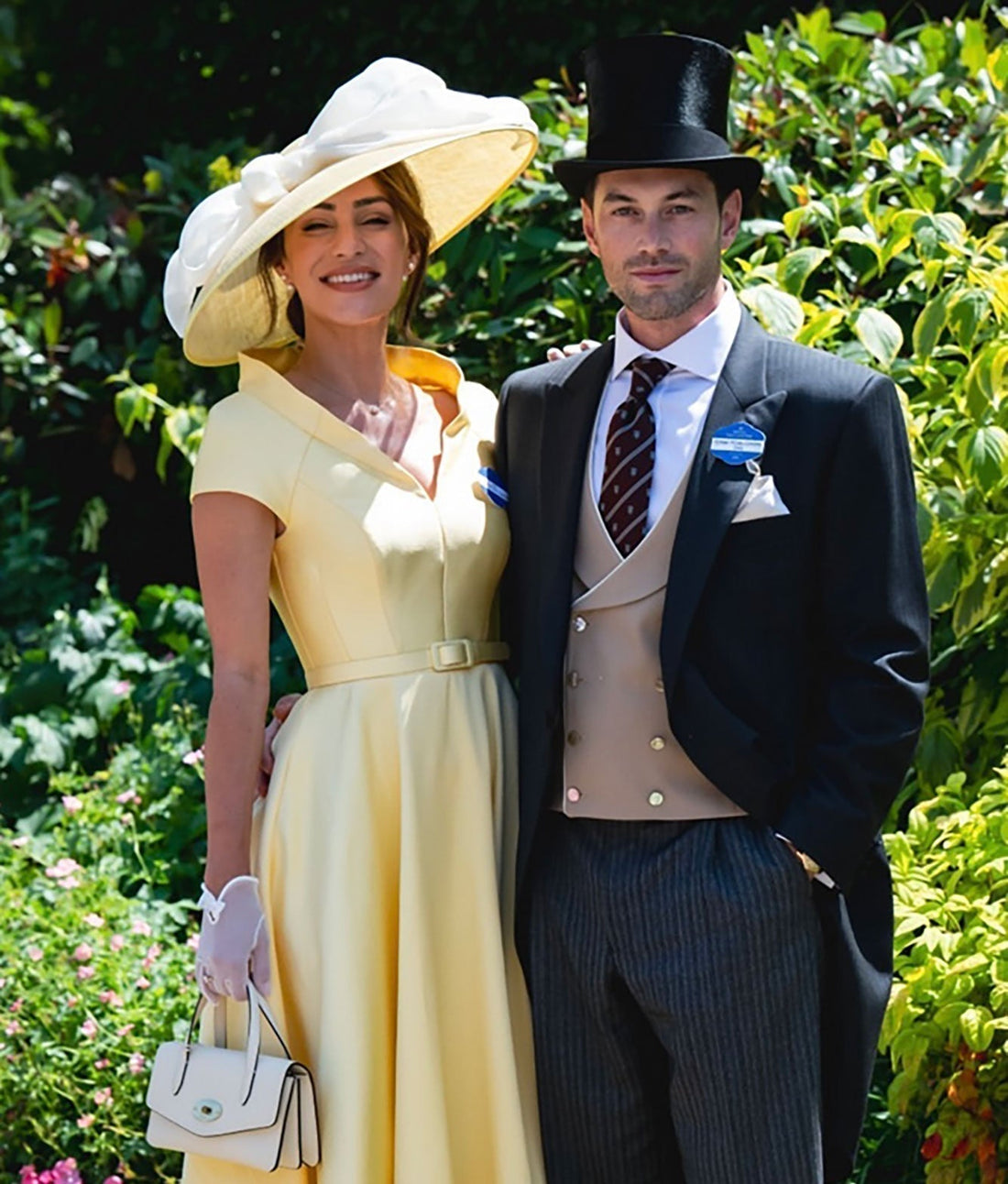 Lydia Millen’s Bespoke Hat by Vivien Sheriff - Royal Ascot 2025