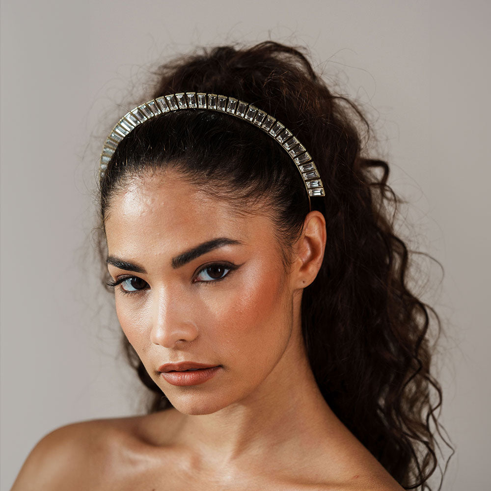 gold halo headpiece