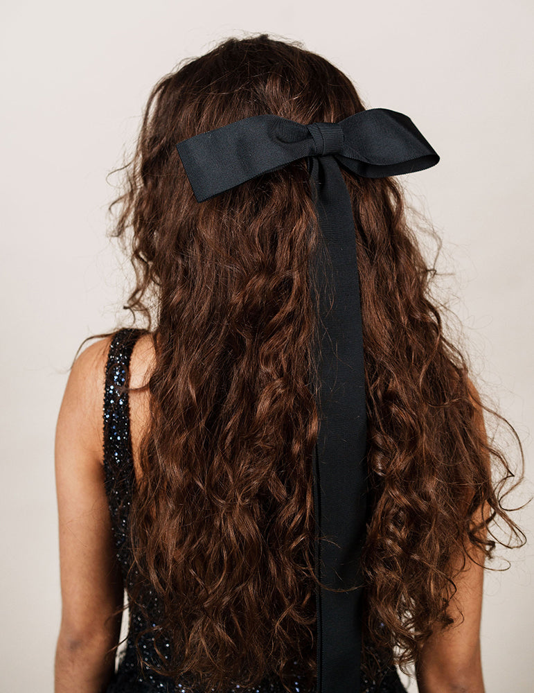 extra long hair bow