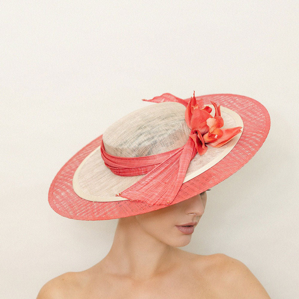 couture wedding hat