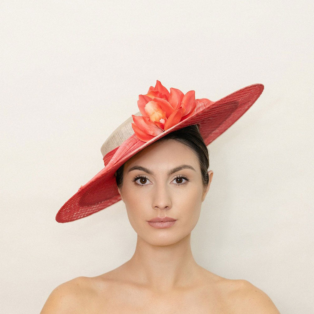 couture wedding hat