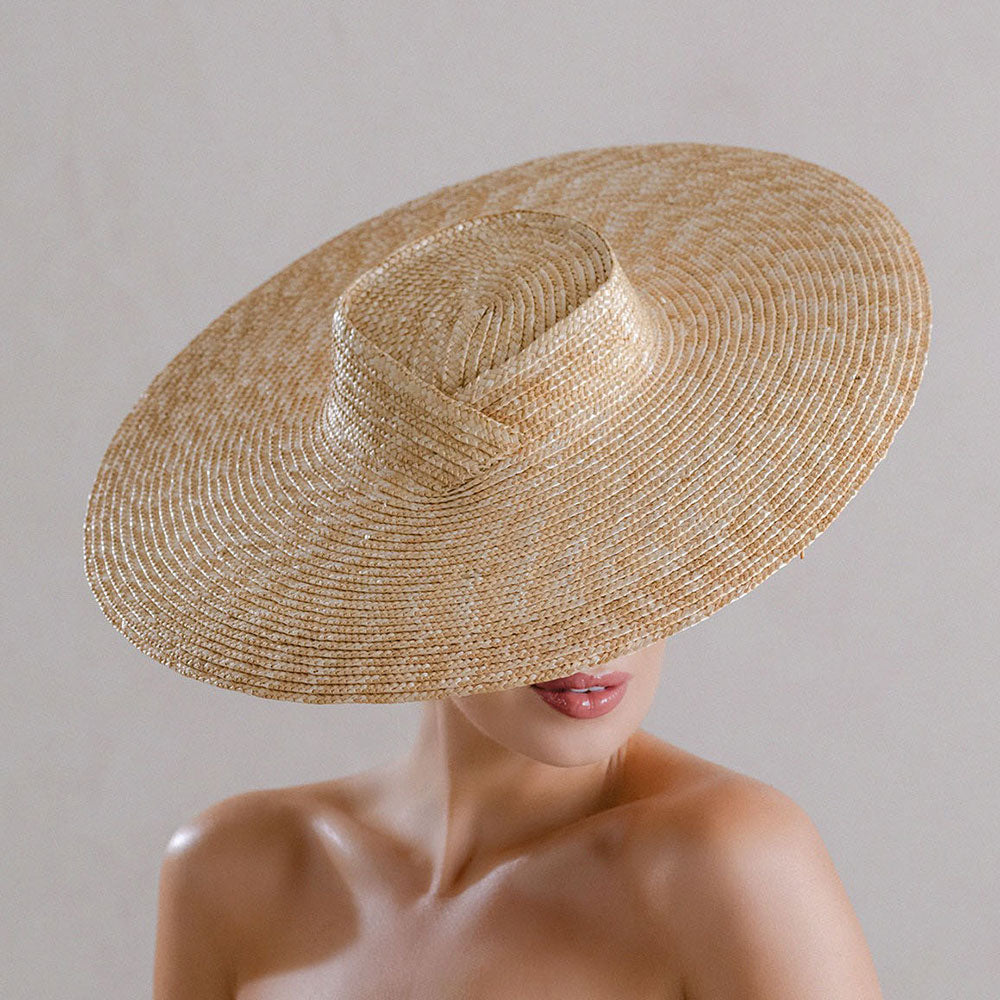 Designer straw hat