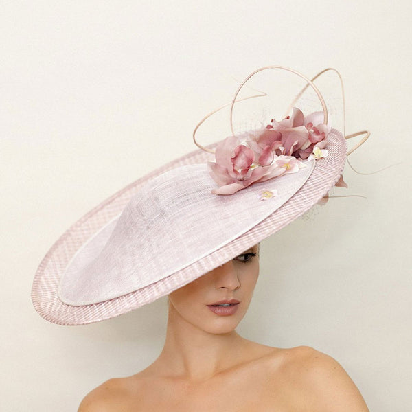 designer wedding hat