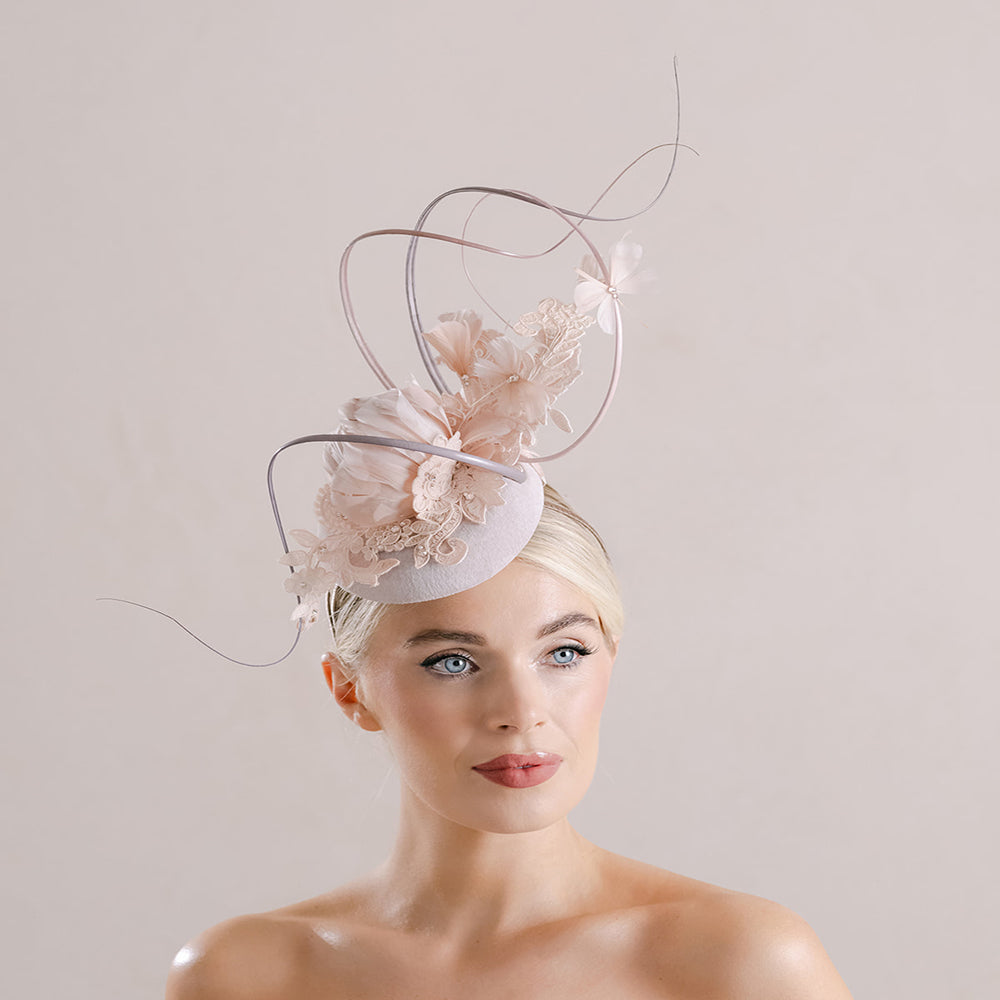 designer wedding hat