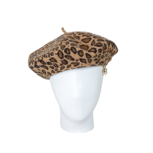 Leopard beret