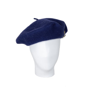 ladies navy beret