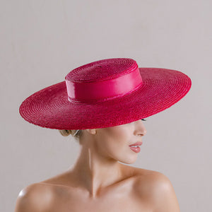 Designer straw hat