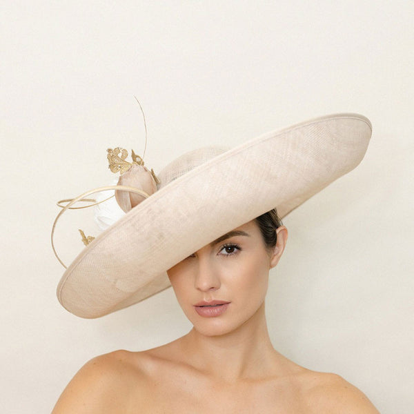 designer wedding hats