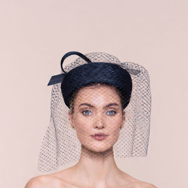dark navy hat for ascot