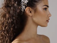 bridal halo crown