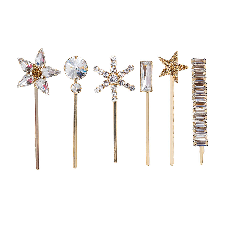 Starstruck Bobby Pins Box Set of Six