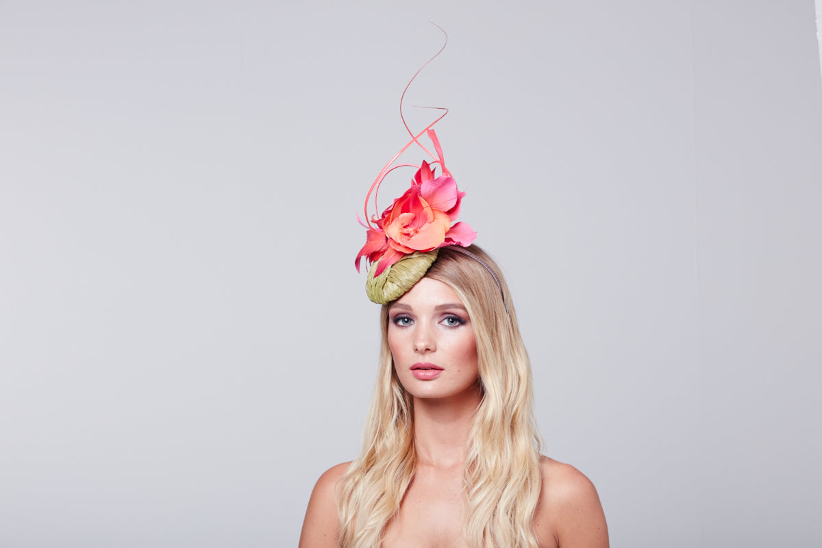 pink ascot hat