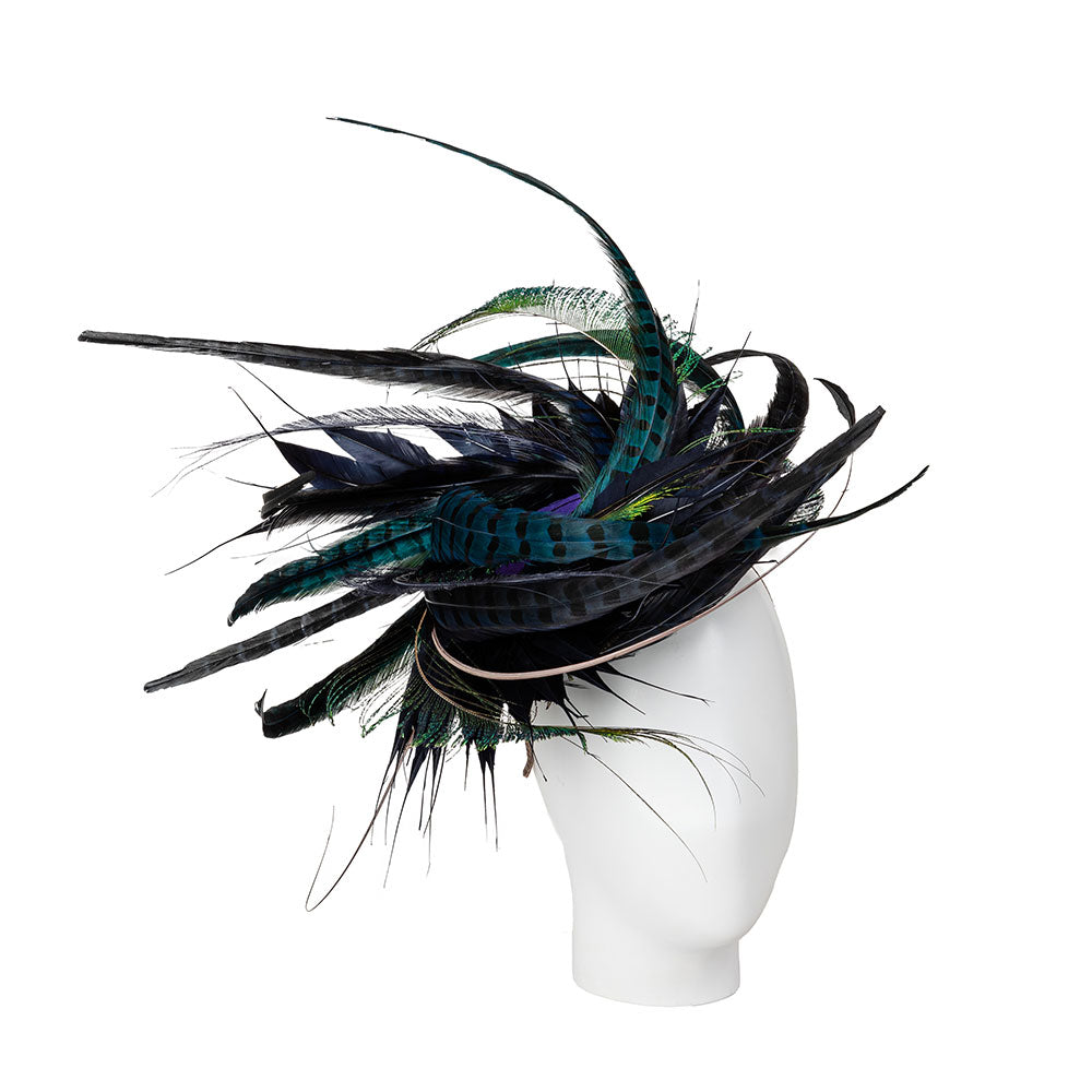 fascinator peacock