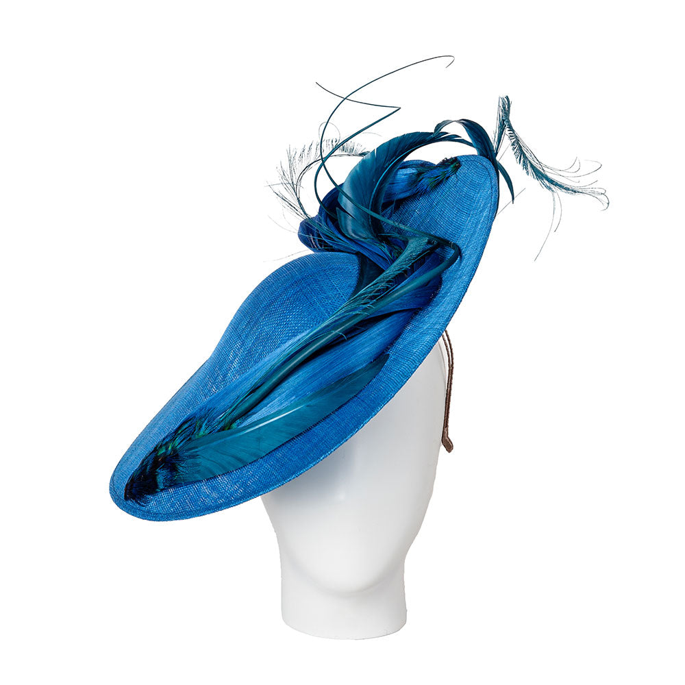 Elderflower| Sinamay Saucer Hat | Vivien Sheriff