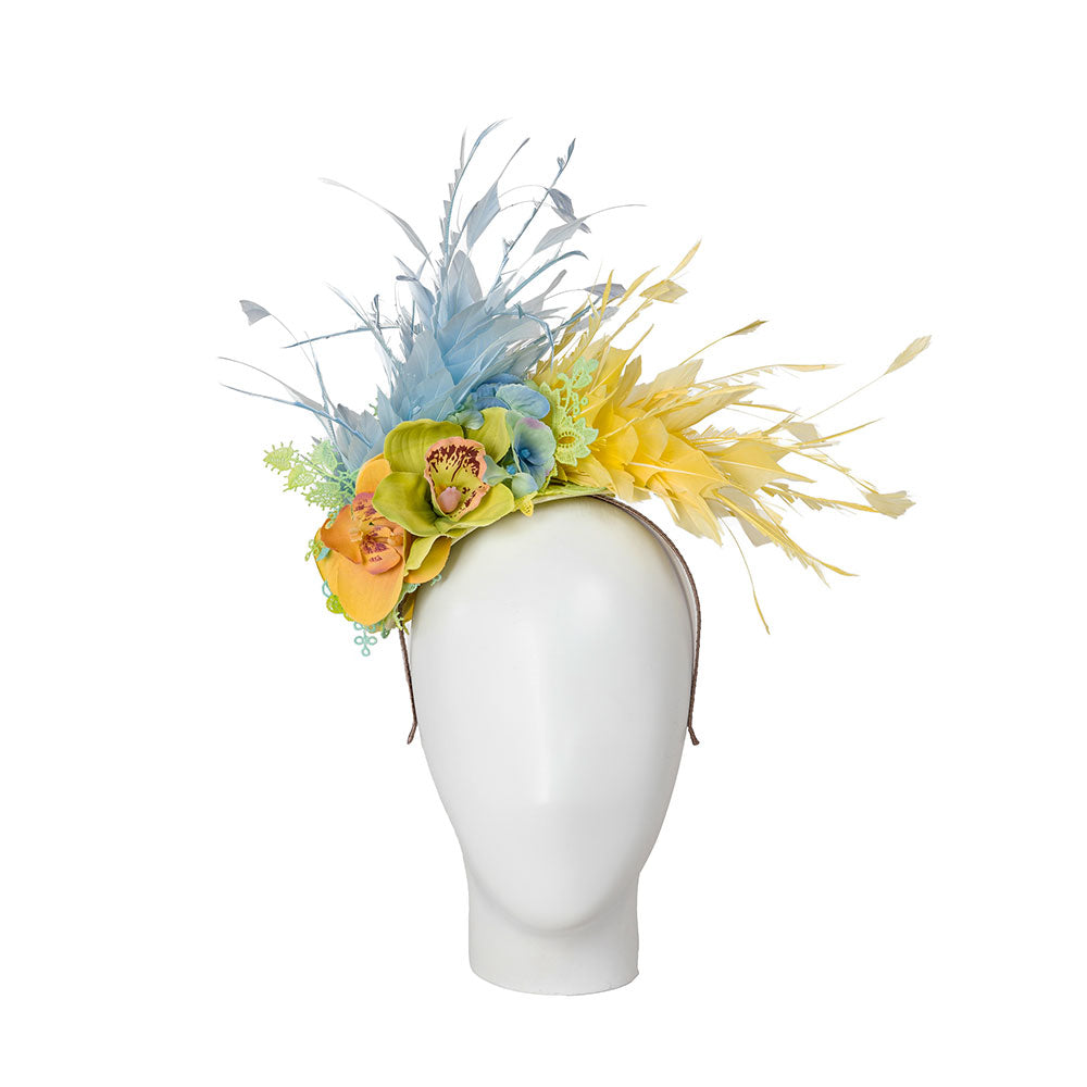 feather fascinator headband