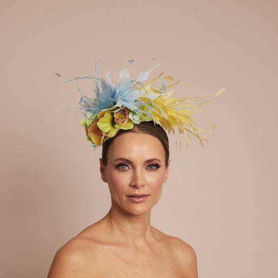 feather fascinator headband