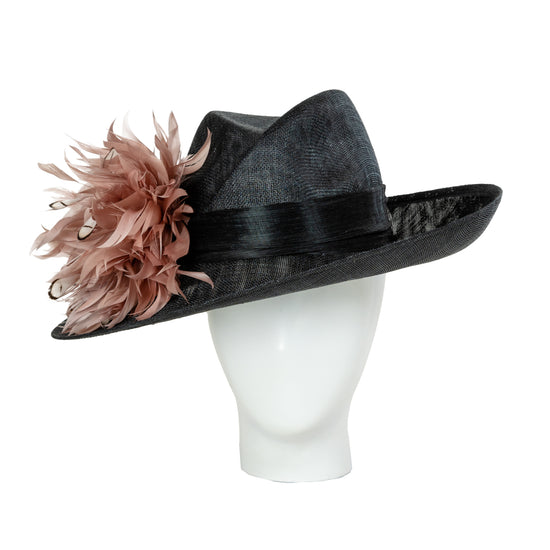 designer trilby hat