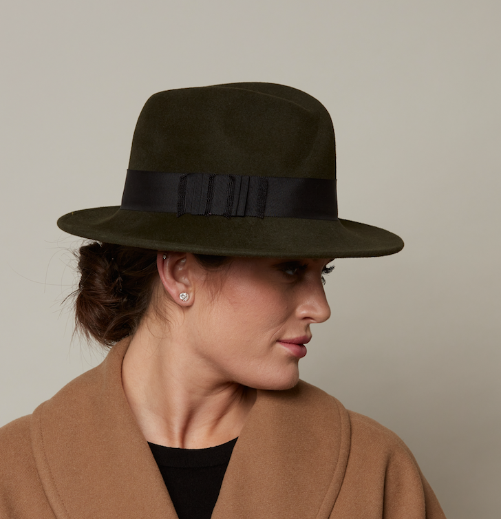 ladies winter trilby hats