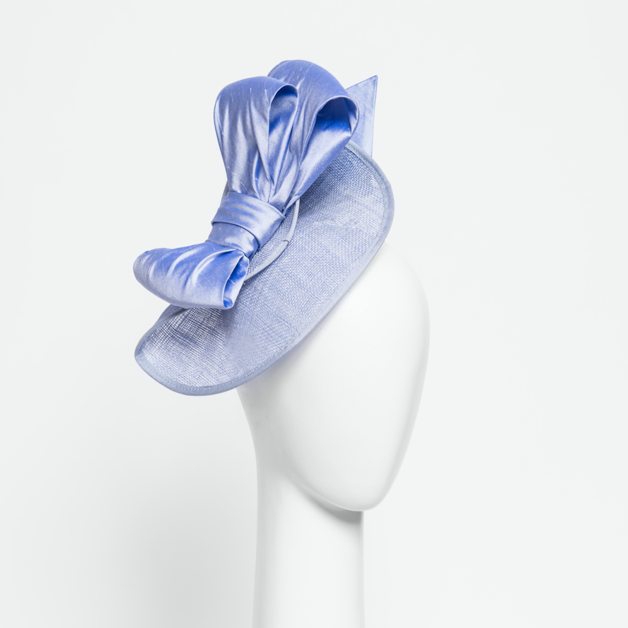 pale blue disc hat