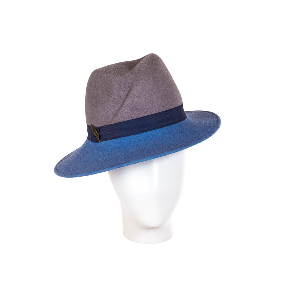 grey trilby